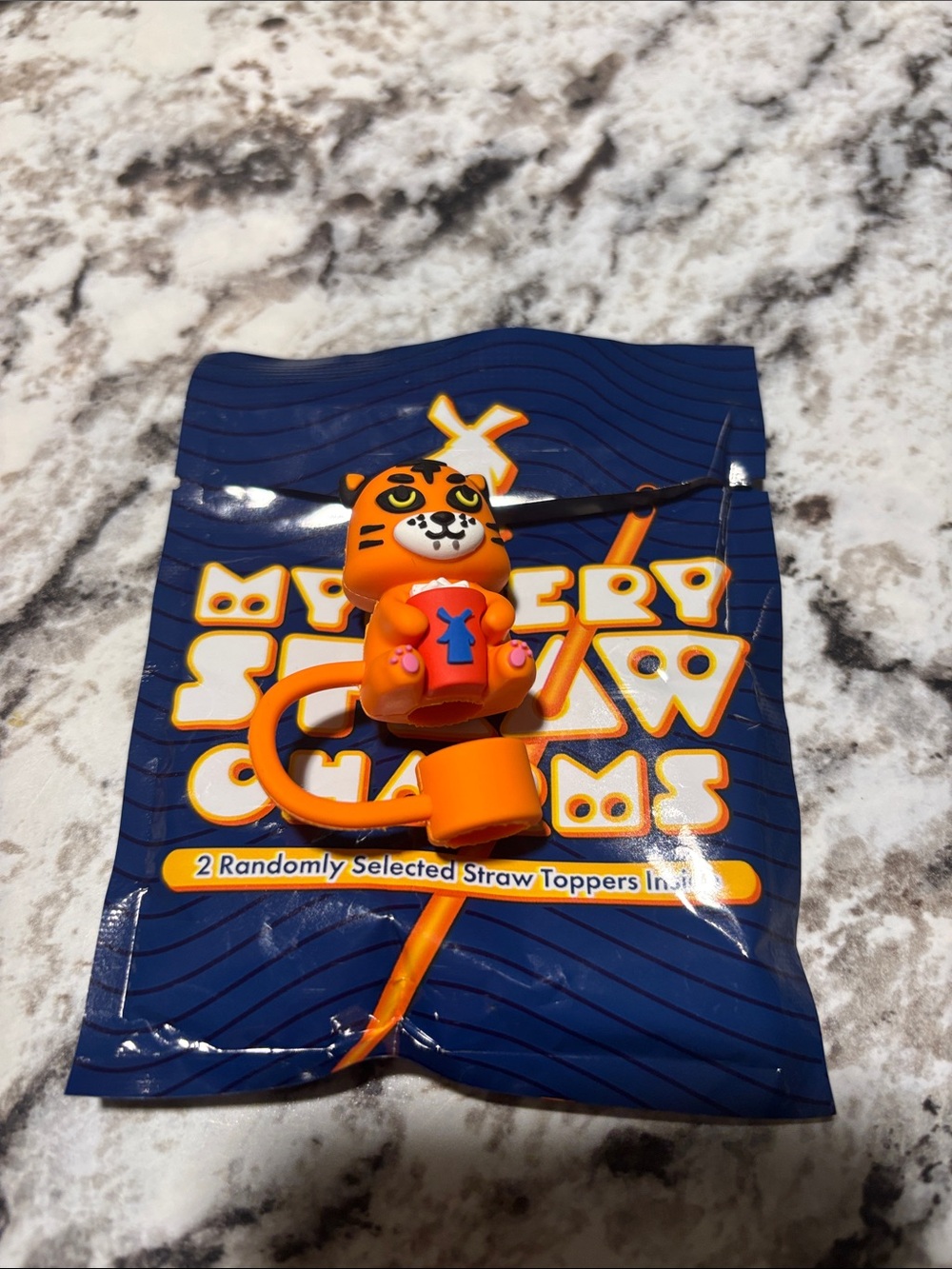 Dutch Bros straw toppers